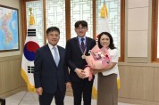 김제시, 국제장애인기능올림픽대회 노재욱 선수 축하 격려