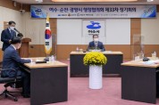 여수‧순천‧광양 행정협의회, ‘제 33차 협의회 정기회의’ 열려