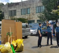 남구준 경남지방경찰청장, 하동 화개면 수해복구현장 방문