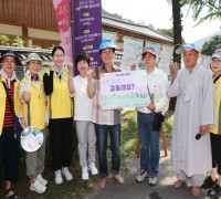 김주수 의성군수, ‘걷기운동 실천 응원 챌린지’ 참여